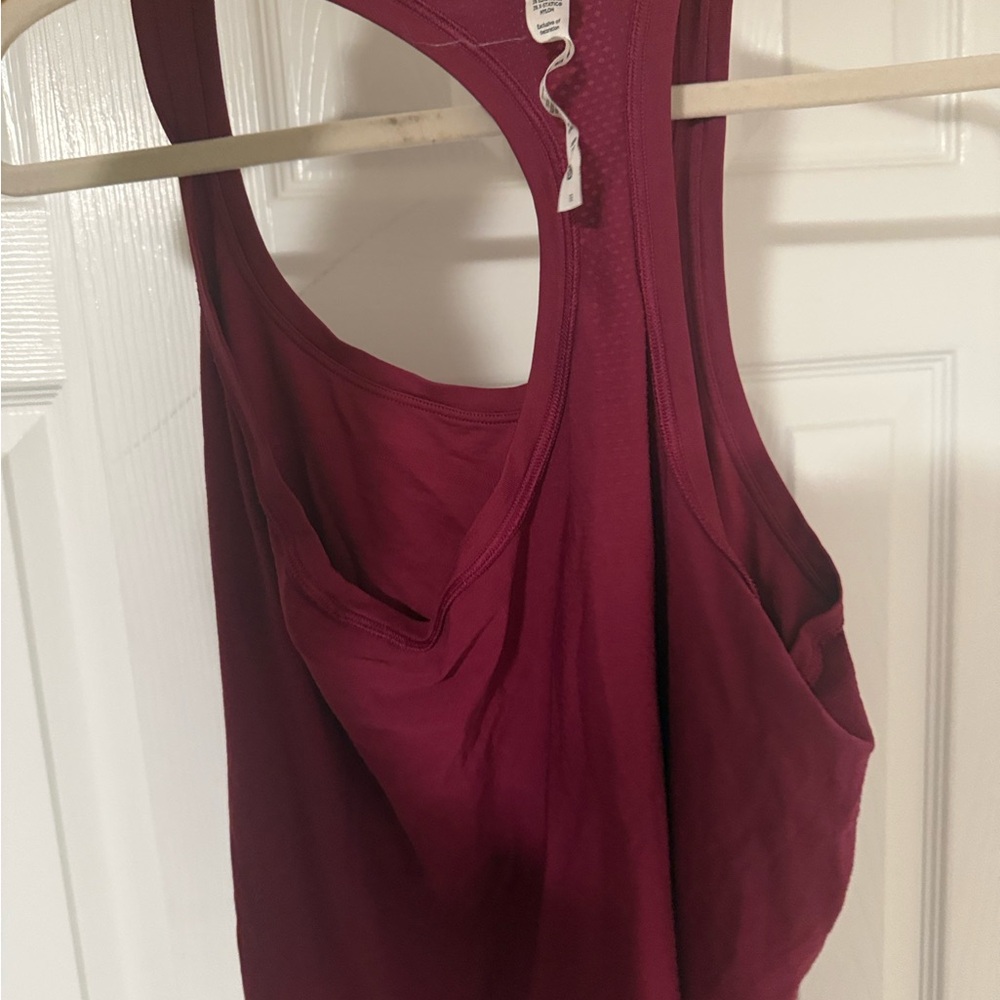 Lululemon Athletica Deep Red Tank Top